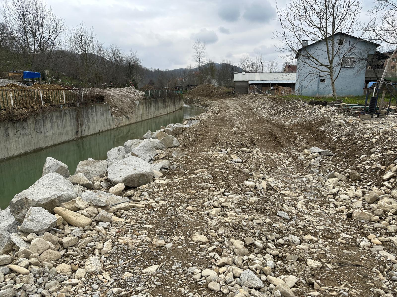 Zonguldak Gökçebey Agustu Deresi Rehabilitasyonu Uygulama Projeleri Yapımı